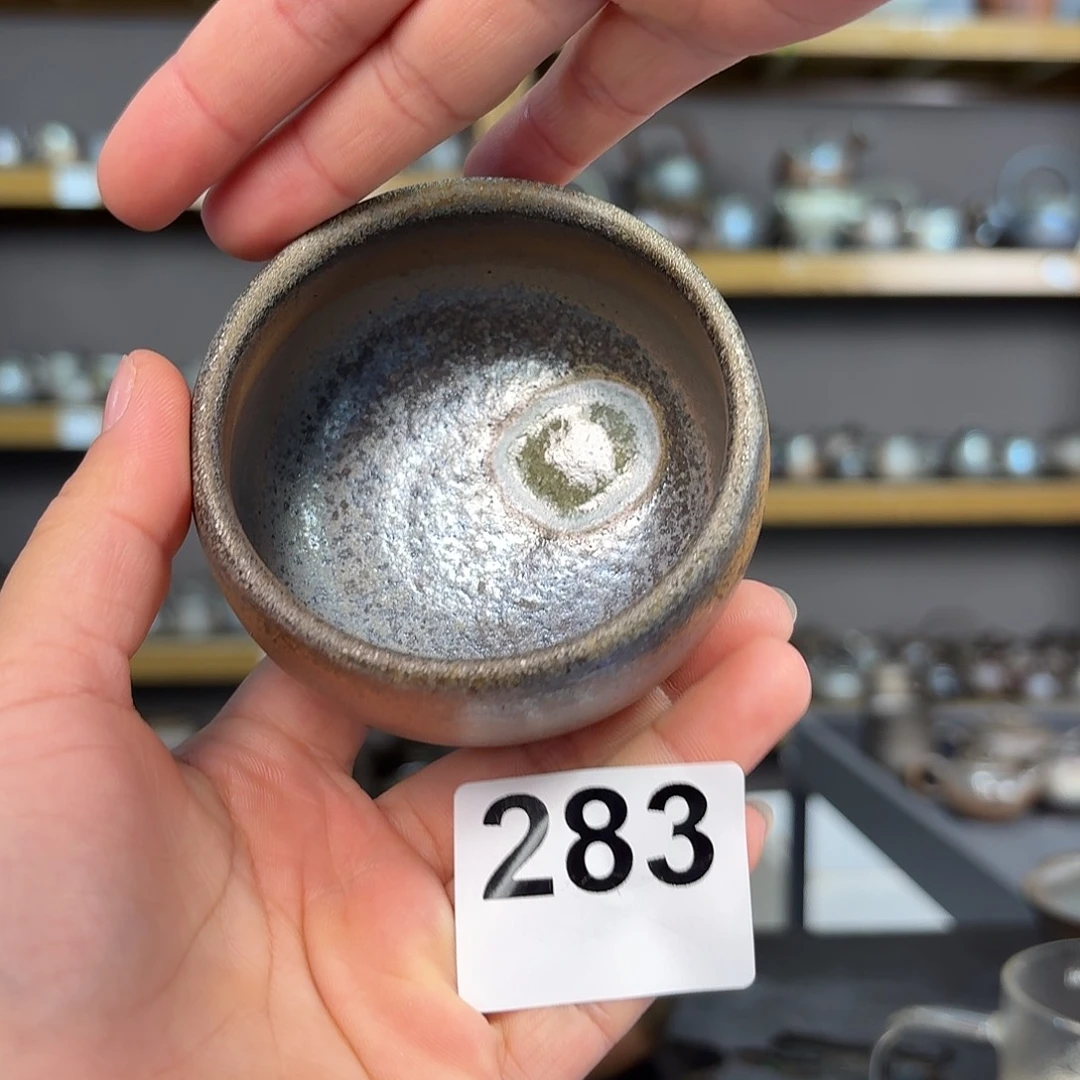 坭兴陶柴烧全手工原矿泥料杯