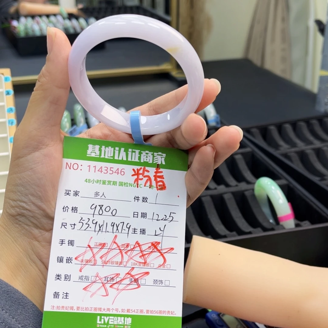 未镶嵌手镯翡翠手镯