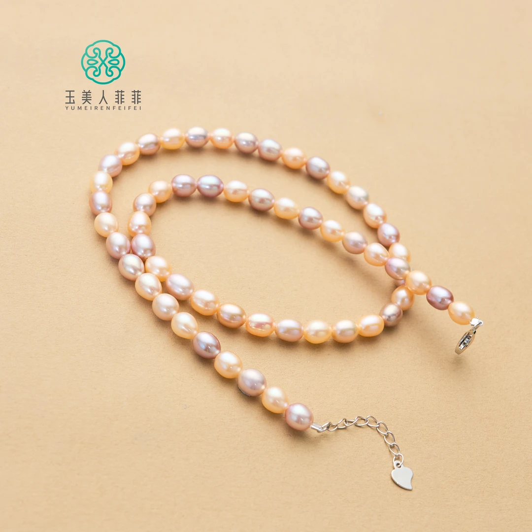 石惑珠宝/珍珠项链约5-6mm-多样性发一
