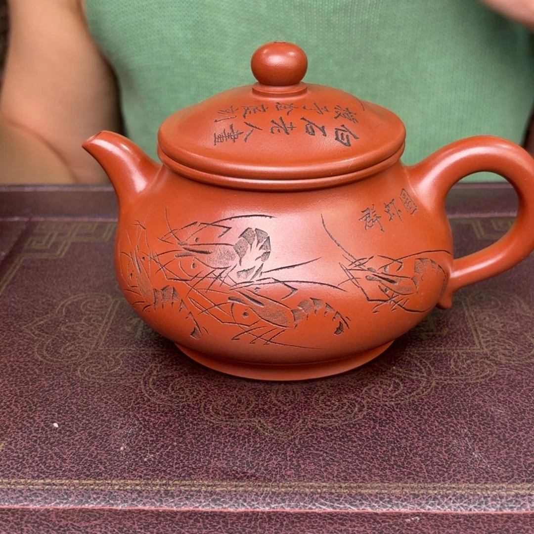 茶壶紫砂一**毛宜兴紫砂