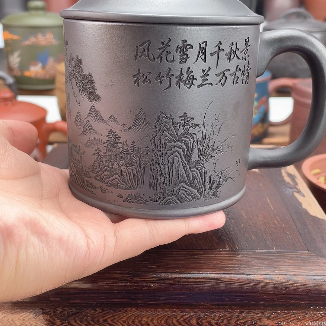 紫砂茶杯高档紫砂茶具套装