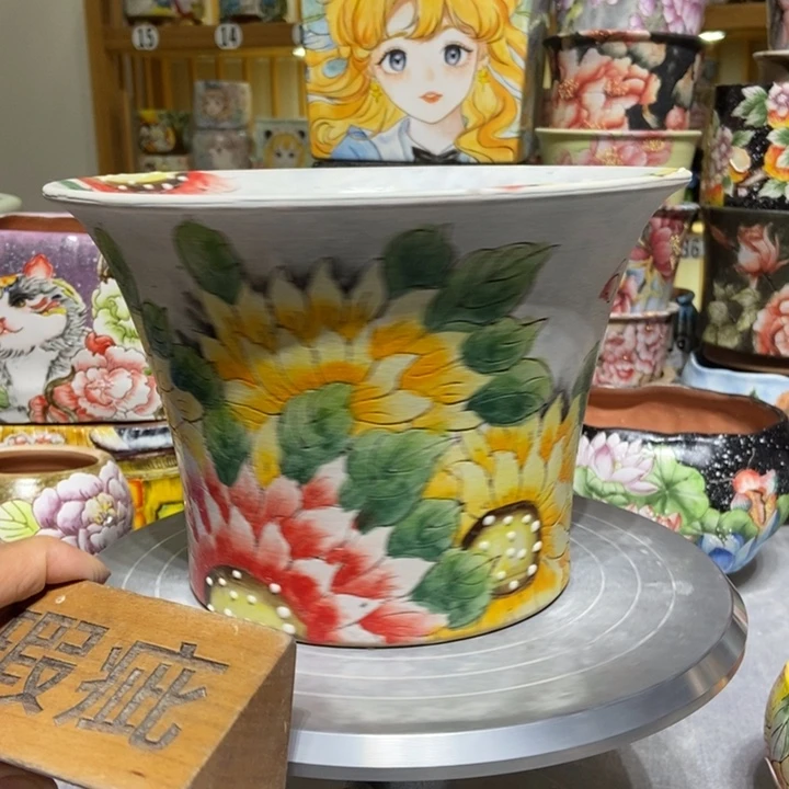 景德镇艺术手绘作品