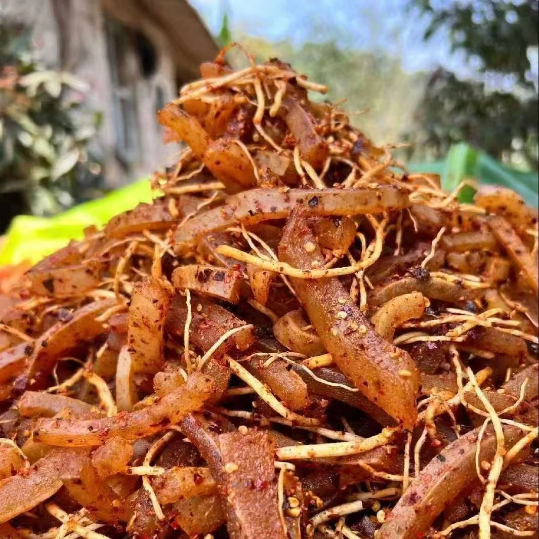西盟佤族佤味特色牛皮菜根爽口Q弹牛皮网红同款500克（直播专享价）