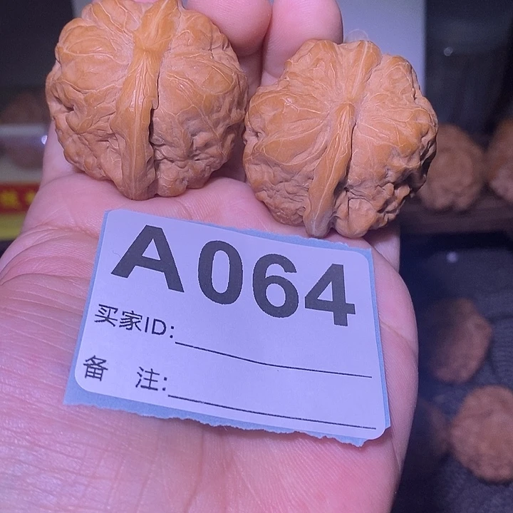 吊坠文玩核桃38蛙蛙一帆风顺