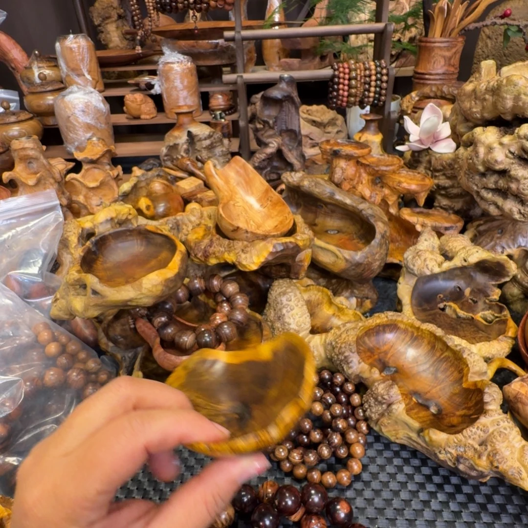 @***子花梨木类贵黄鬼柳紫檀麻梨等硬木手作