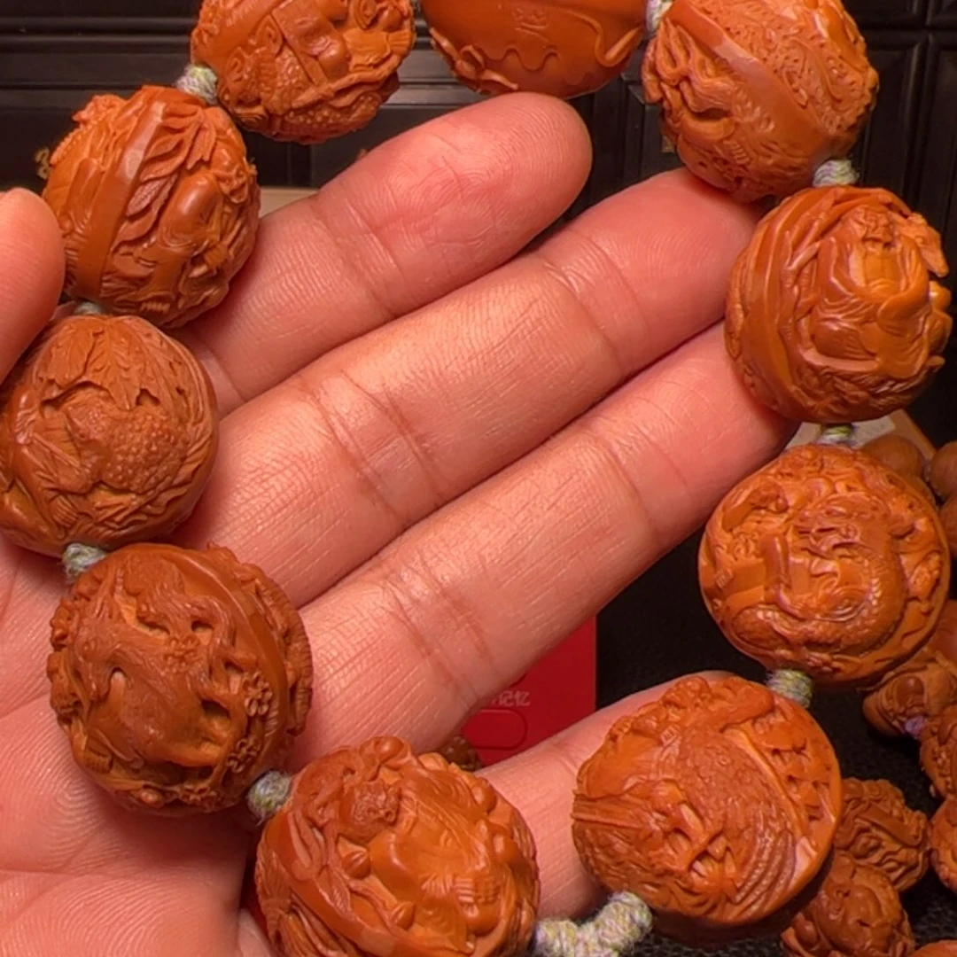 漠***然手串橄榄核十八罗汉