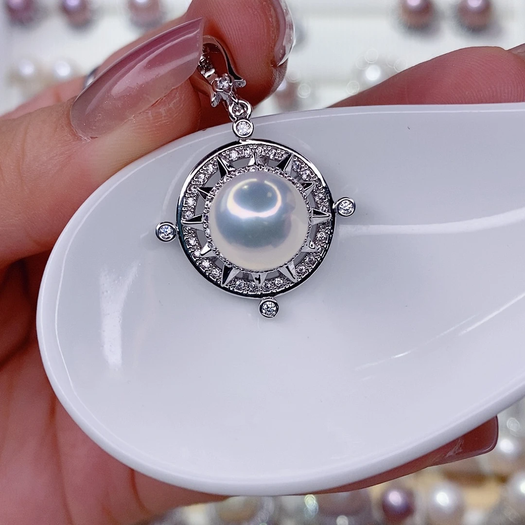 未镶嵌淡水珍珠吊坠(赠链)