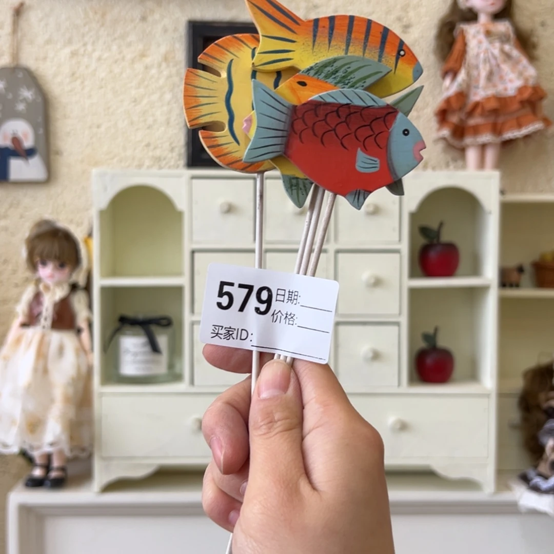 木默认微瑕微脏！外贸样品摆件挂件579
