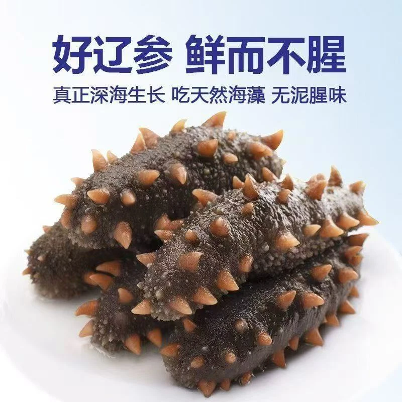 【买一送一】正宗辽刺参大连鲜活即食海参海生海参孕妇级滋补真空装