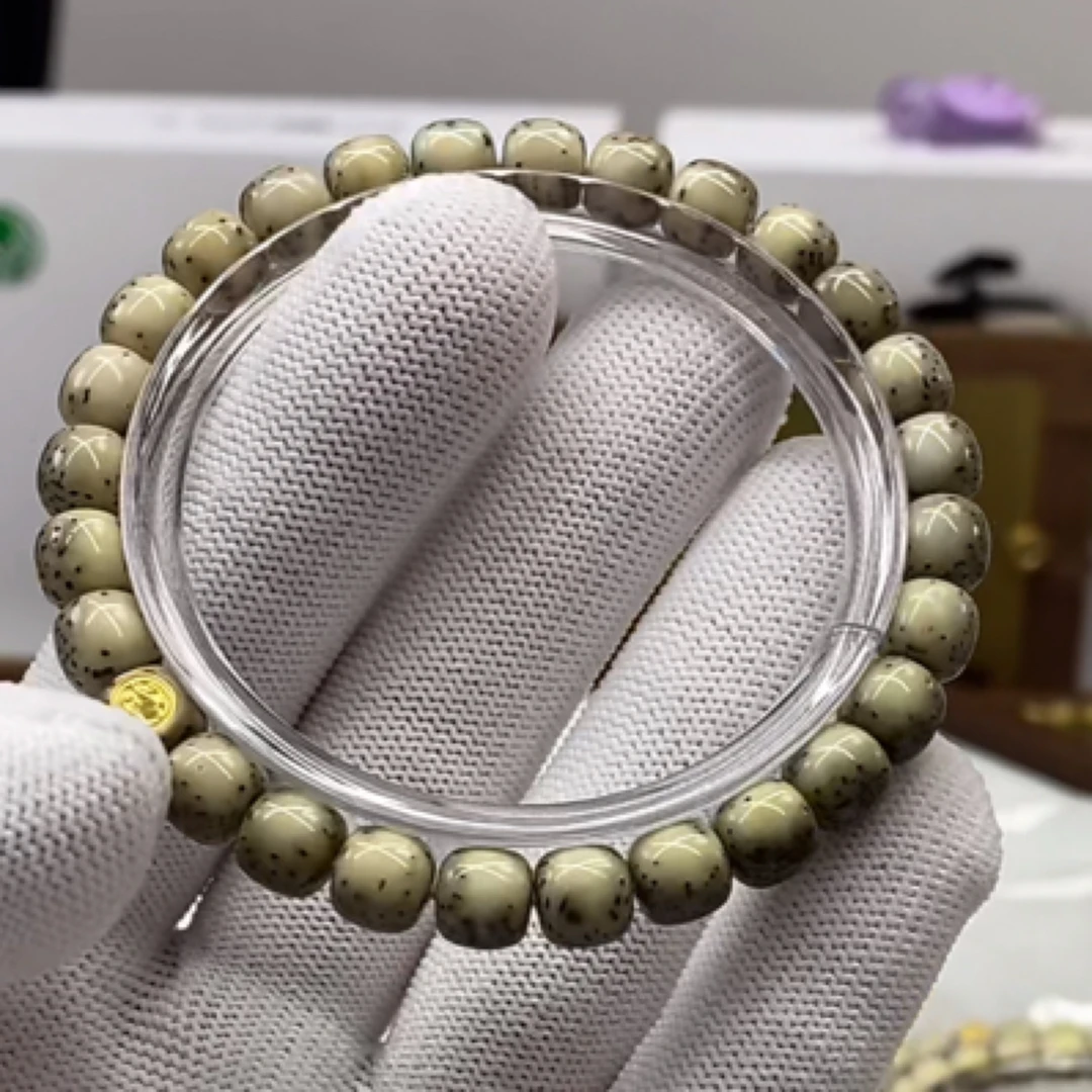 118/金标氧化河豚星月菩提手串 8×7mm