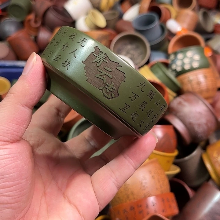 紫砂茶杯全手工紫砂主人杯