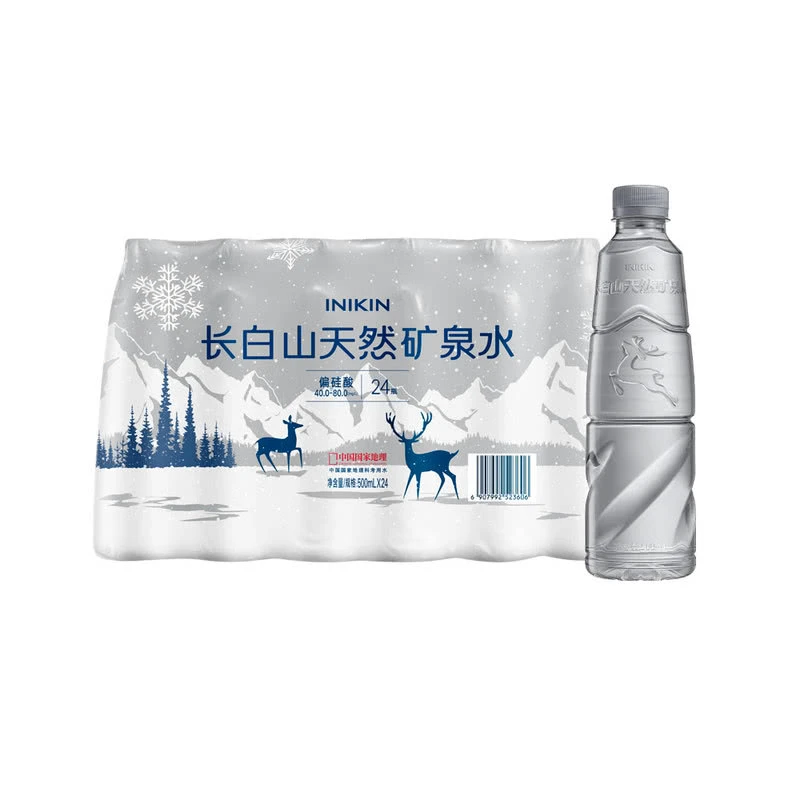 长白山天然矿泉水 500mL*24瓶