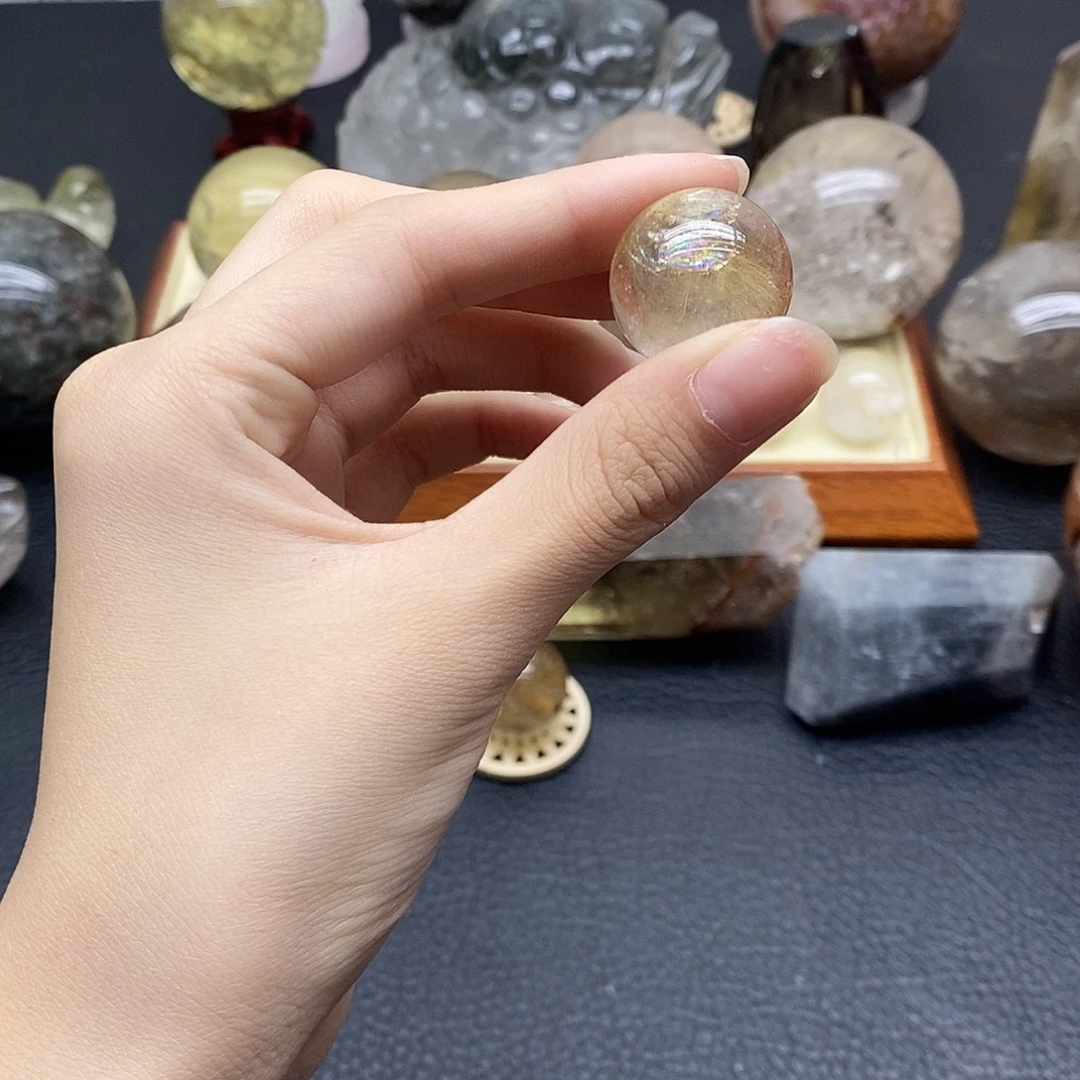 水晶未镶嵌珠宝半成品387水晶石