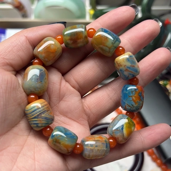 玛瑙/玉髓未镶嵌手镯