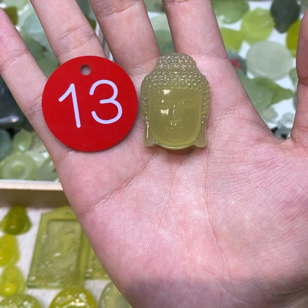 岫玉未镶嵌吊坠(不含链)