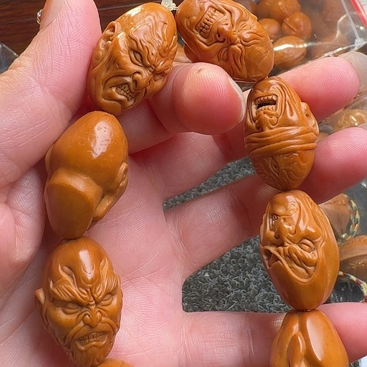 吊坠橄榄核橄榄僵尸恶僧