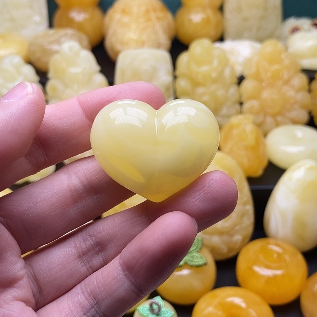 琥珀颈饰未镶嵌琥珀蜜蜡吊坠