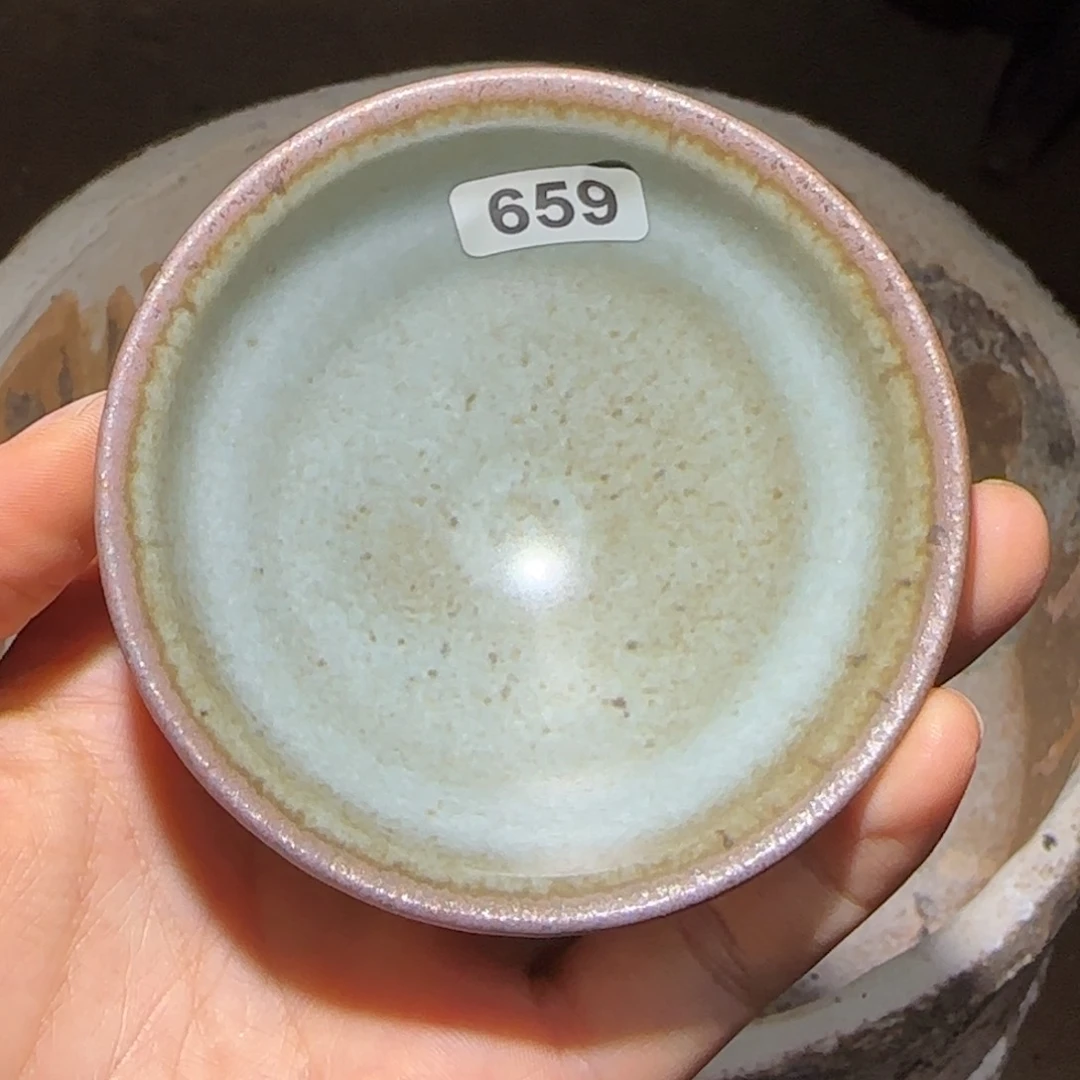茶盏龙窑柴烧原矿原釉659