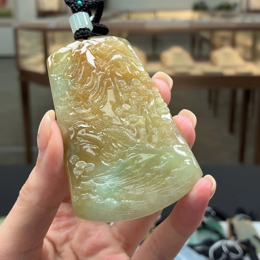 翡翠未镶嵌颈饰缅甸Ａ货翡翠48小时鉴赏