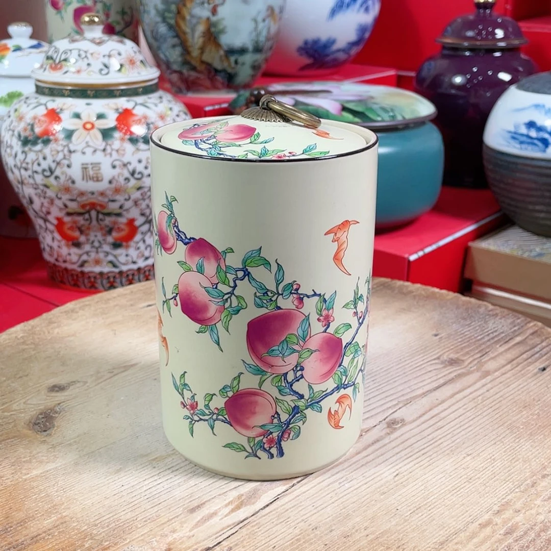 【闪购商品】罐陶瓷茶叶罐密封罐