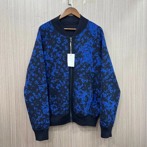 99新 LouisVuitton/路易威登 Lv满印双面羊毛外套尺码：XXL