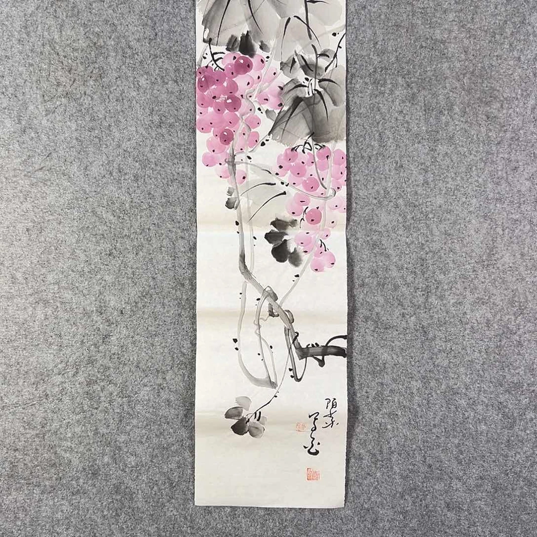 国画753 花鸟在此处飞翔也不太方便