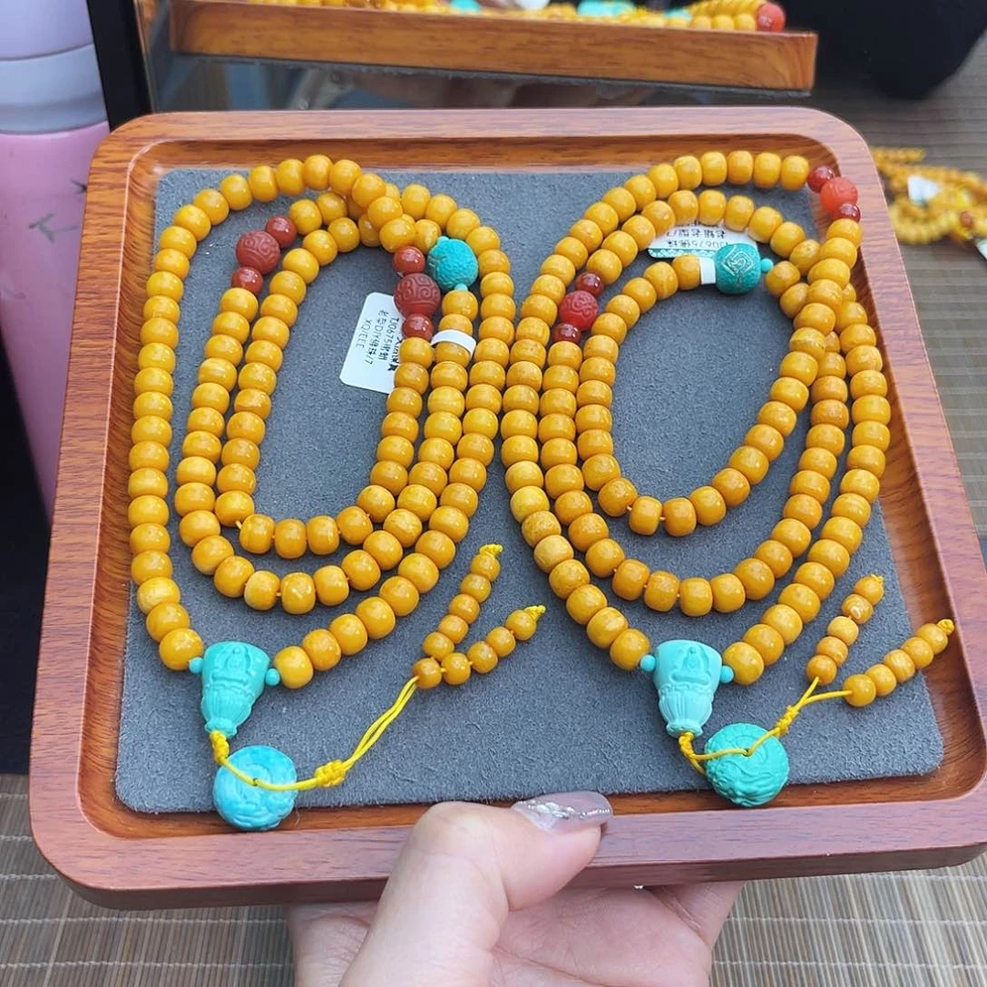 琥珀手链未镶嵌7m108 多样性发其一