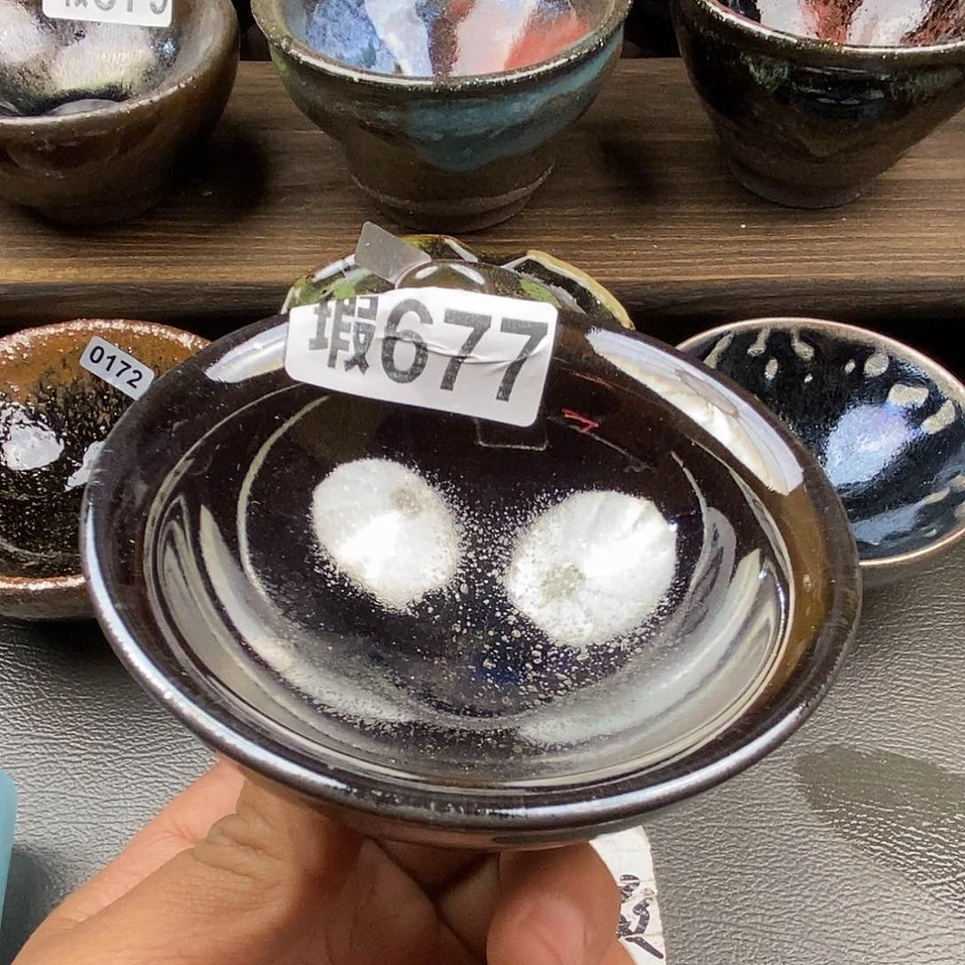 茶盏微瑕建盏主人杯子
