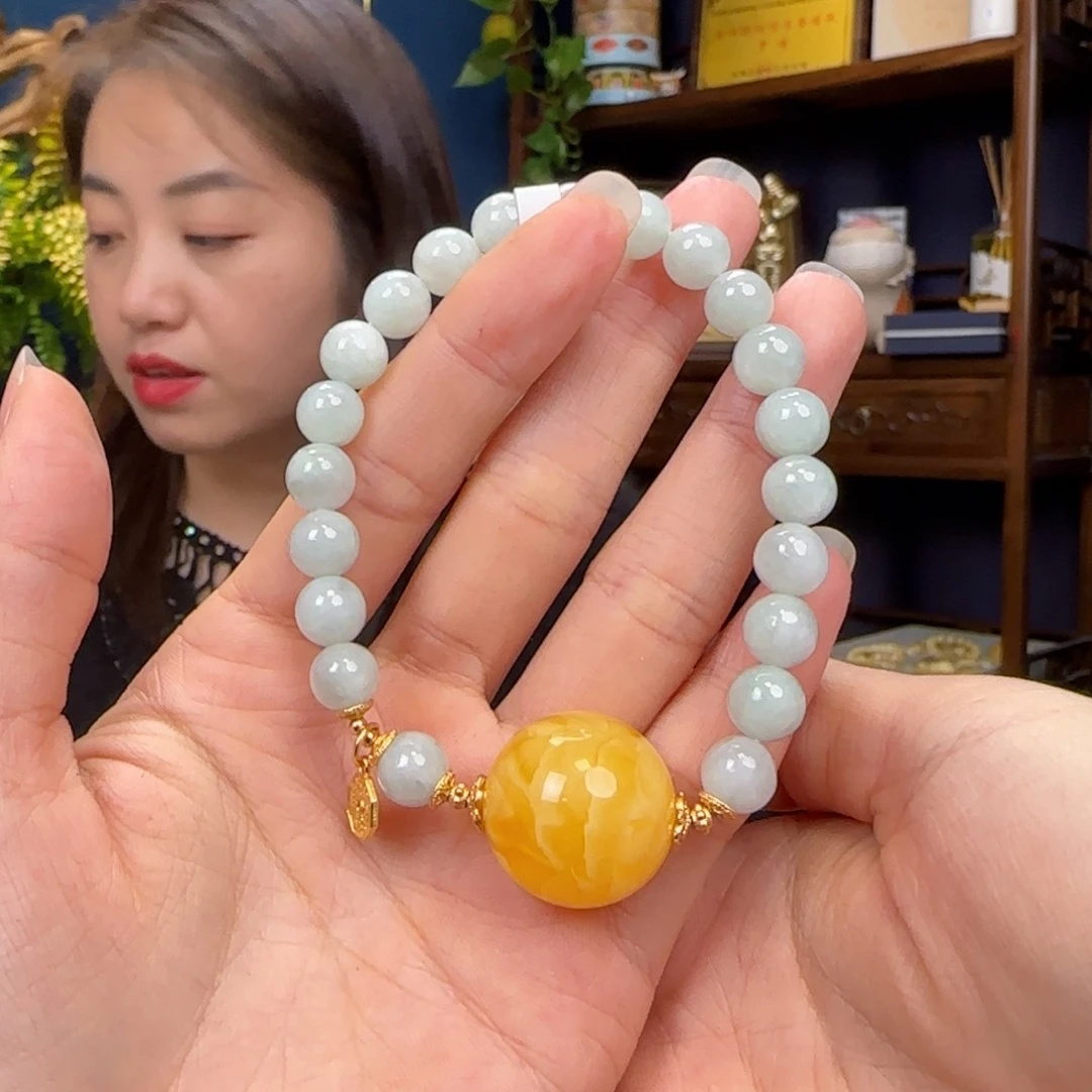 蜜蜡手链未镶嵌1111111111