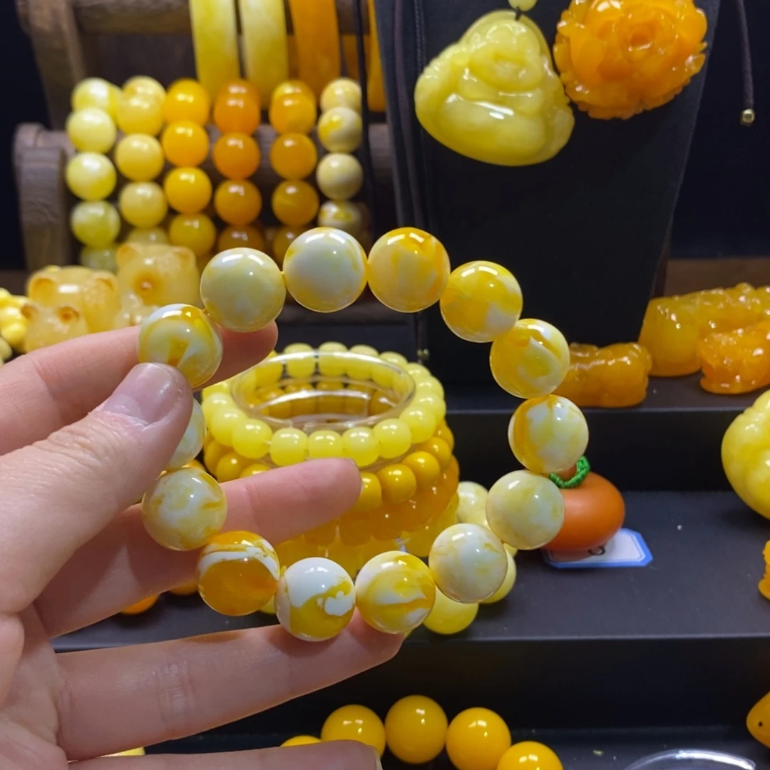 赛***姐非金属瓷白金花卡16手串全品