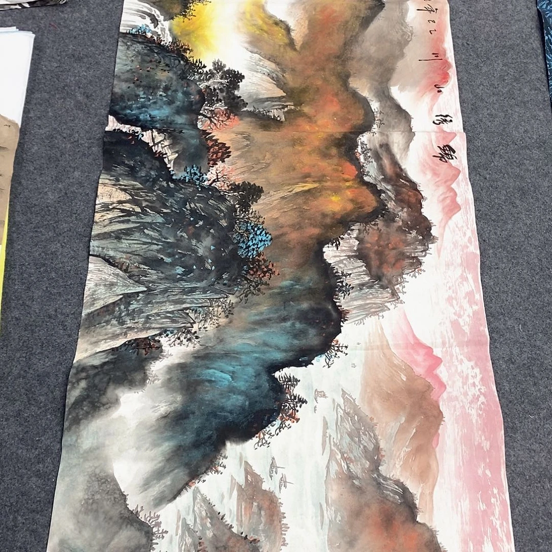 用***3国画国画手绘作品11111