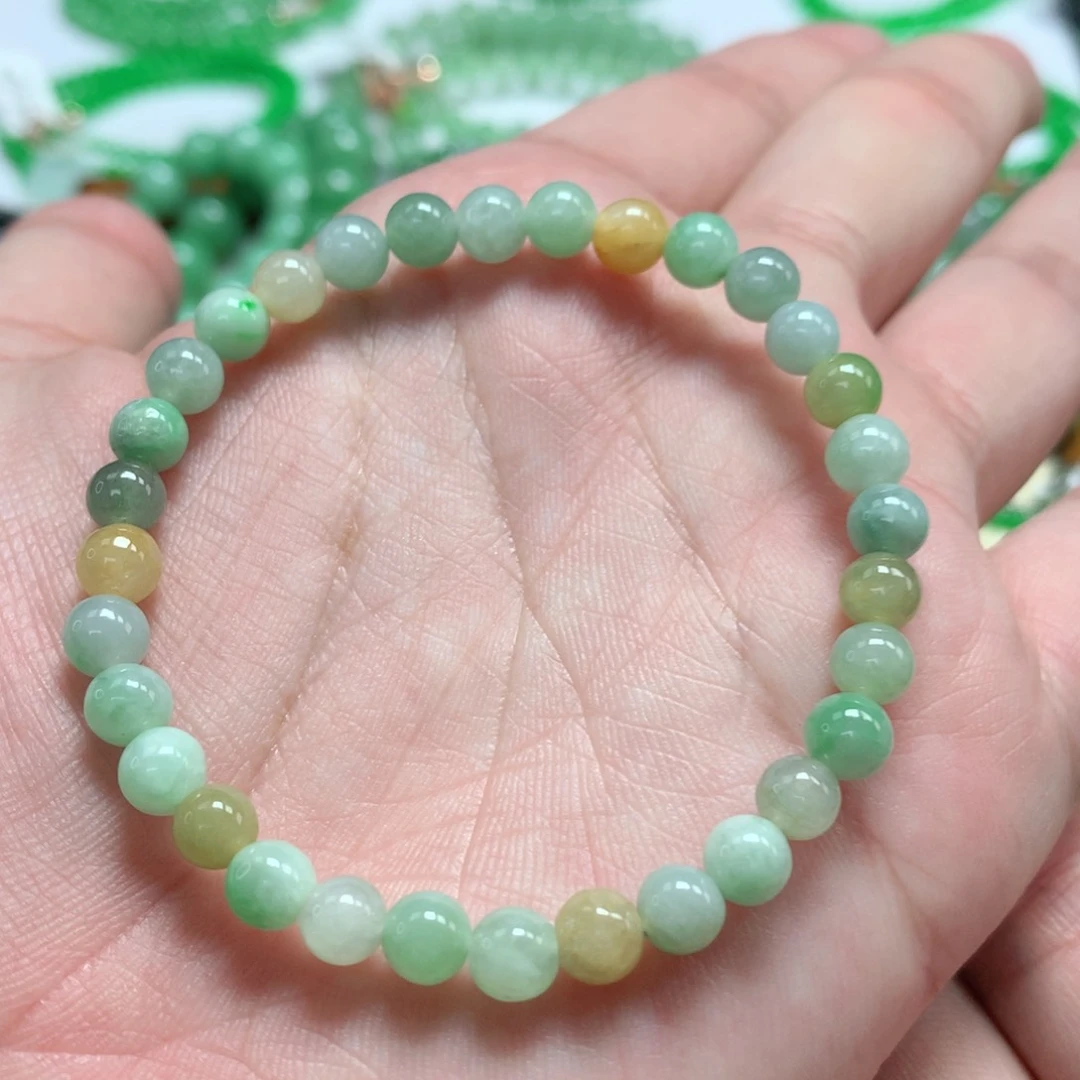 未镶嵌手链翡翠翡翠