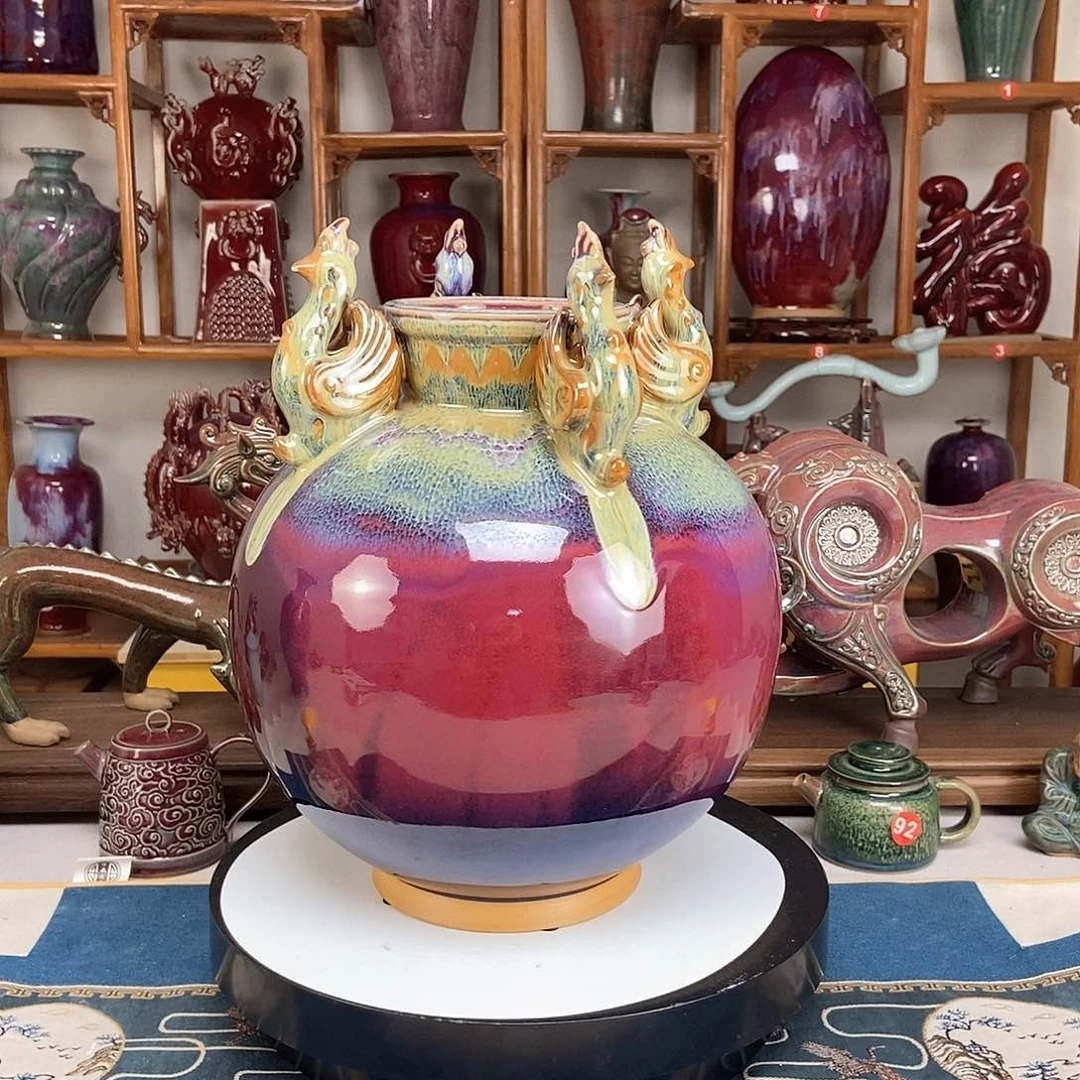 摆件五大名窑钧瓷018