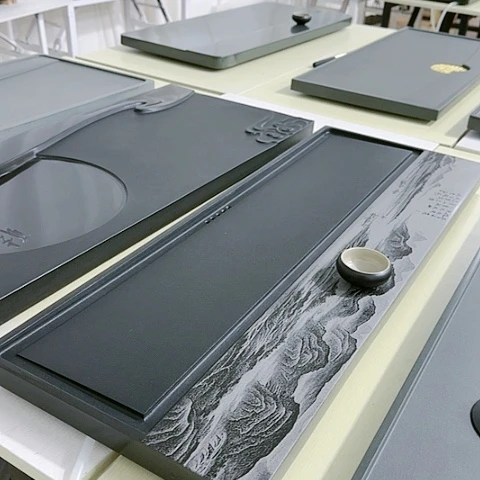 【闪购商品】涵*予十里蓝山乌金石50X30