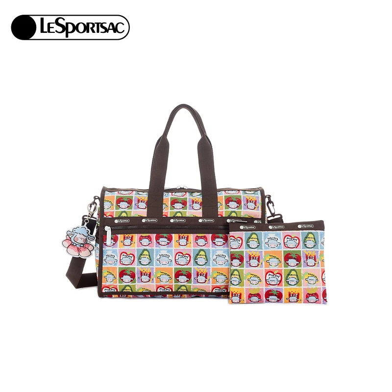LeSportsac乐播诗新款小羊波德莱尔系列萌趣大容量行李包袋斜挎包