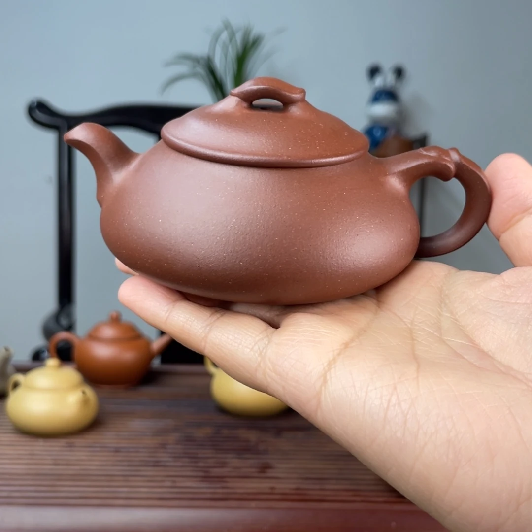 底槽青茶壶简瓢180cc孤品