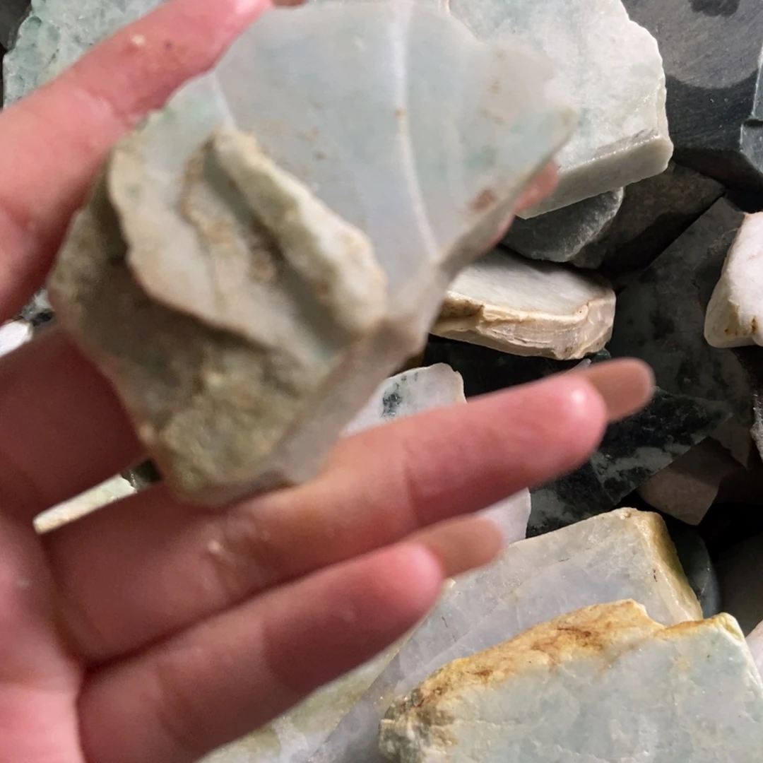 翡翠未镶嵌挂件天然翡翠