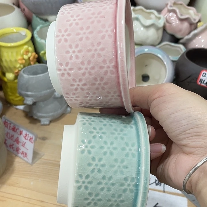 陶瓷花盆凑12米包邮