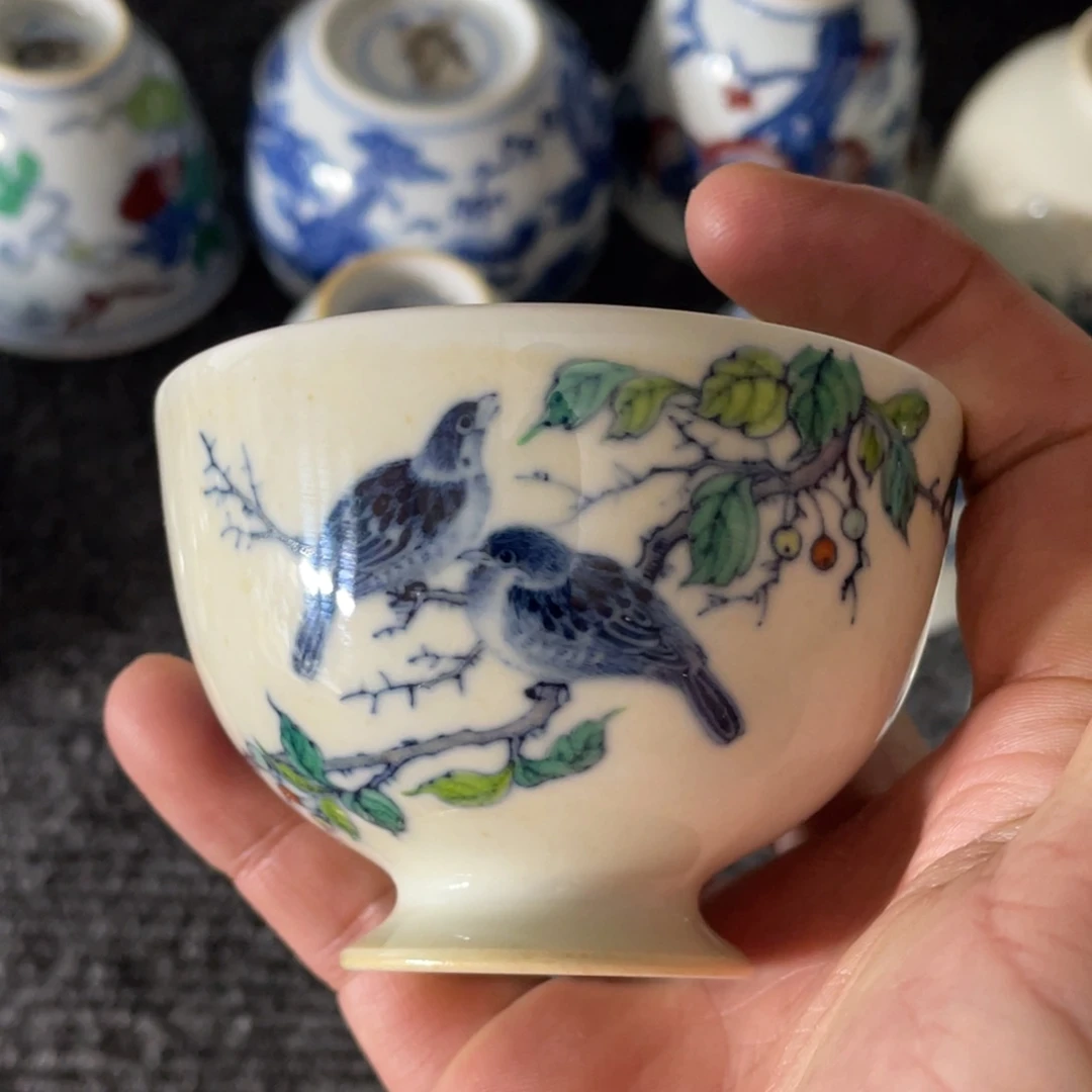 杯景德镇陶瓷现代手工陶瓷茶具