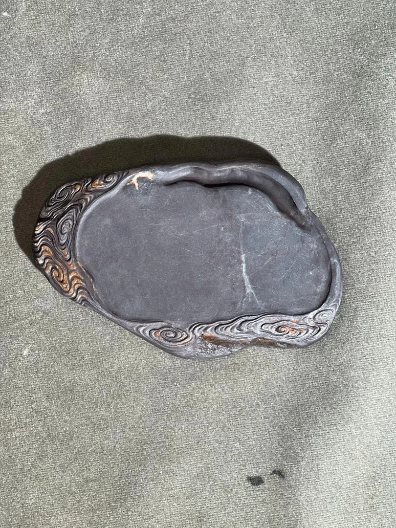 3号 端砚 老坑 4英寸 10.5x7x1.2cm 单砚 ac234155