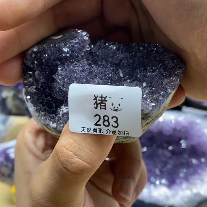 未镶嵌紫晶大型摆件（非配饰）