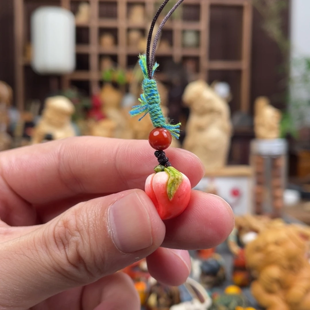 木?**?方颜竹木艺术吊坠