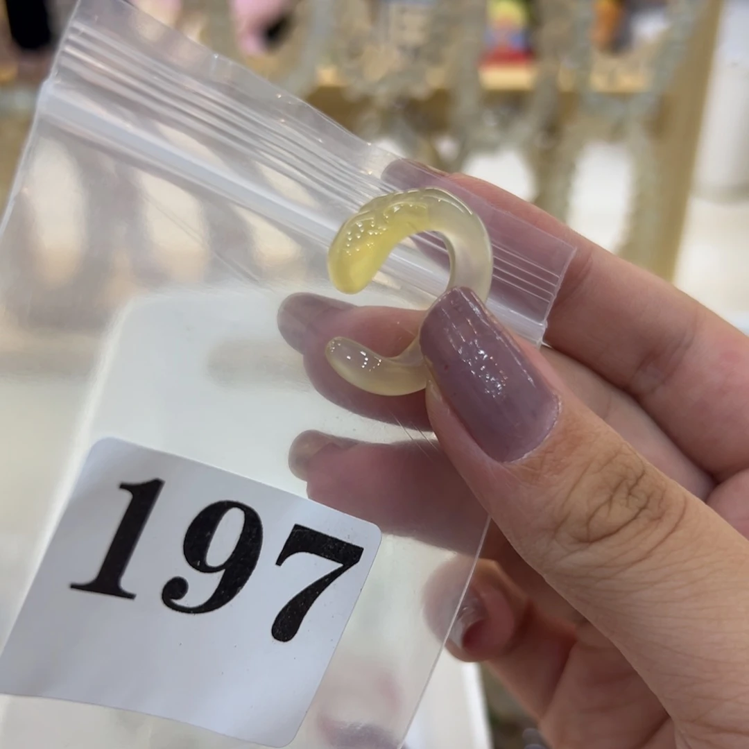 玛瑙/玉髓戒指合金197港12