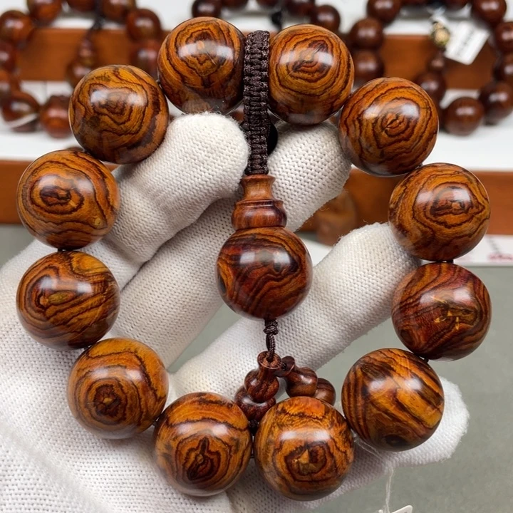 黄花梨/降香黄檀手串/手链海南黄花梨