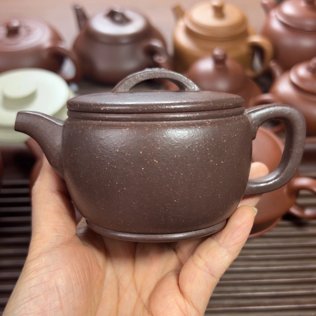 紫泥茶壶汉瓦 180cc