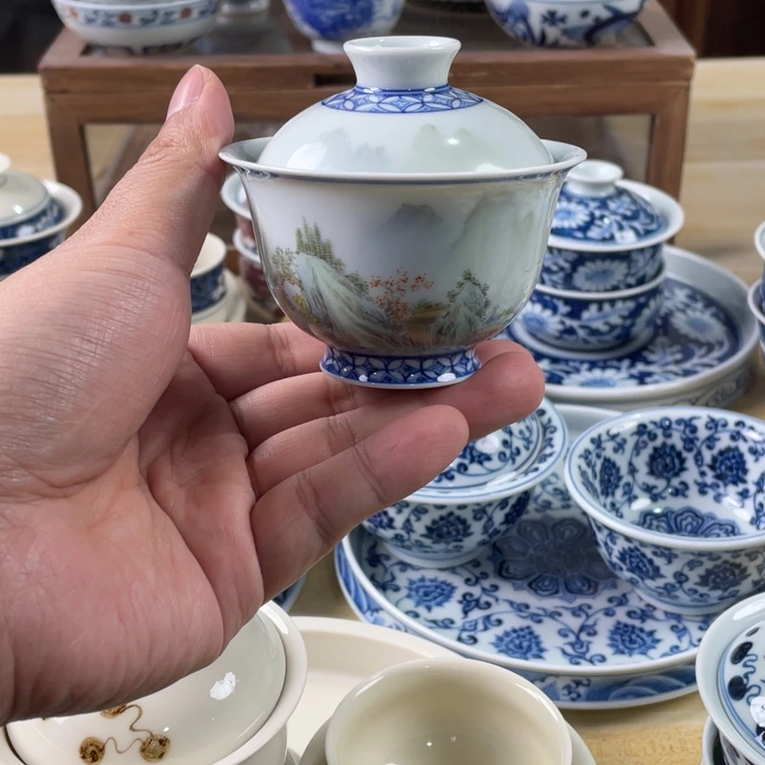 景德镇手工手绘茶具