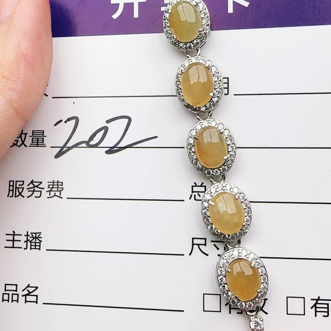 银S925镶嵌戒指翡翠戒指