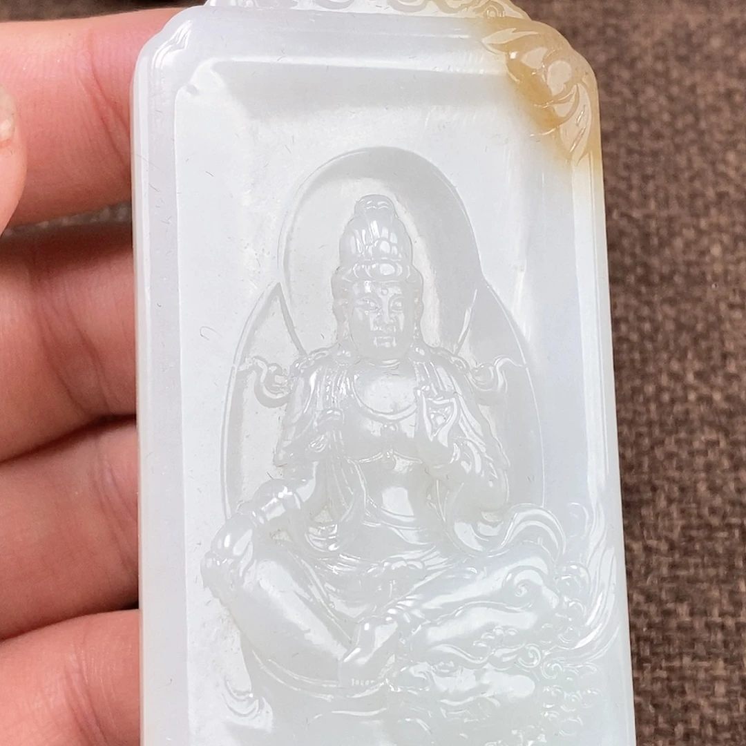 和田玉挂件未镶嵌