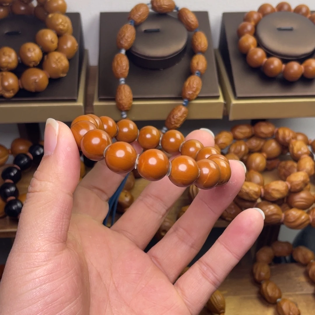 橄榄核手串/手链1.3正圆