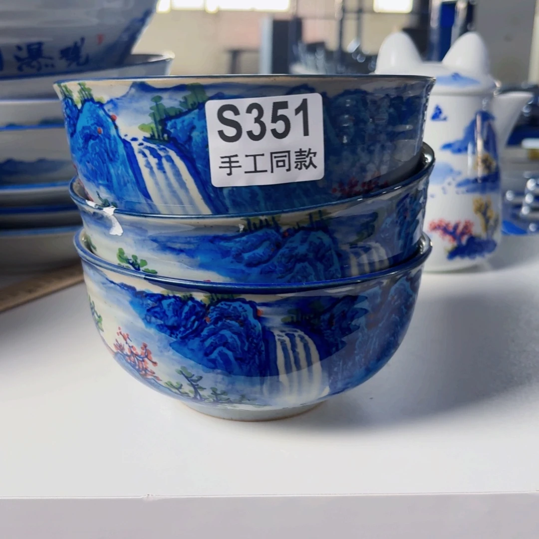 摆件景德镇老陶泥瓷器